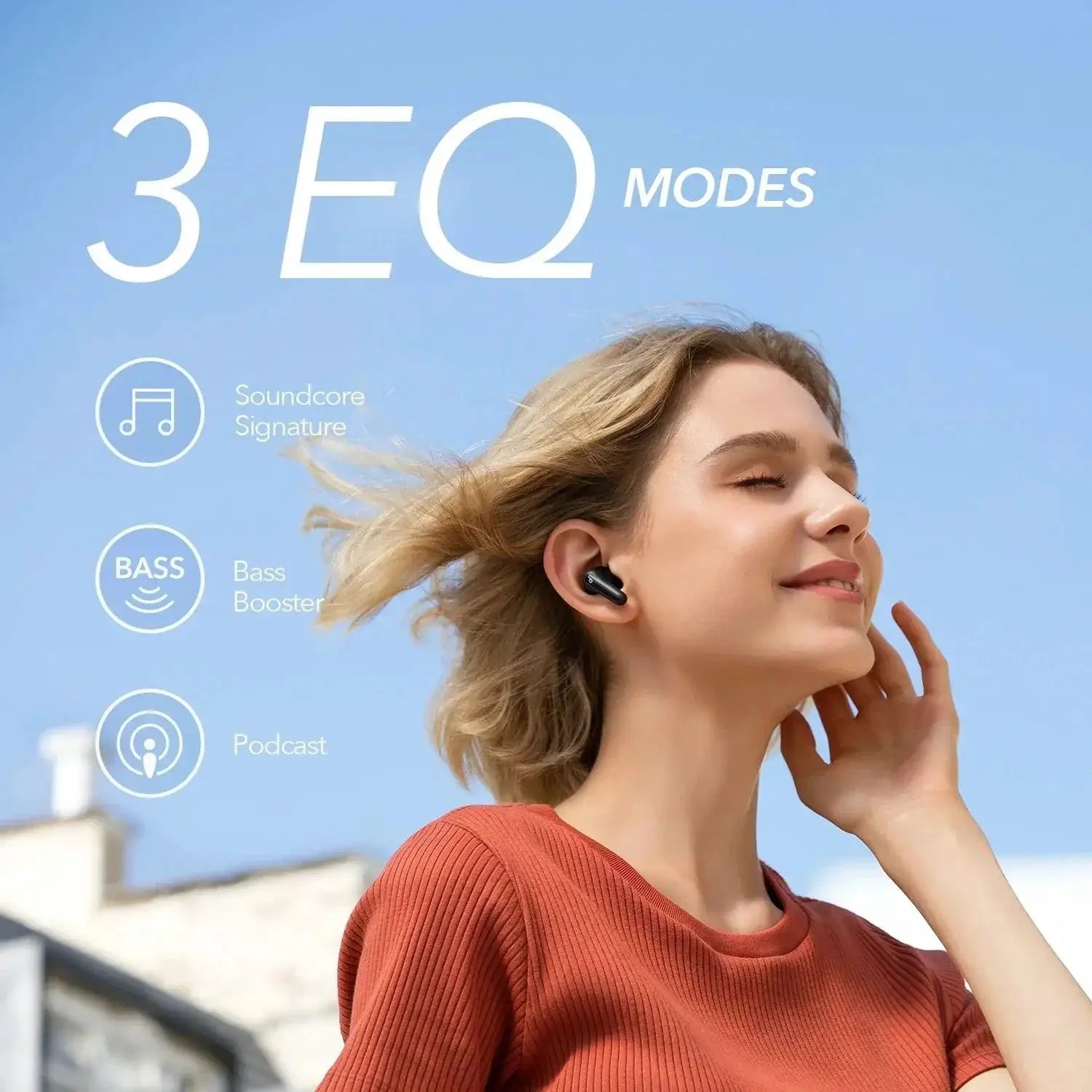 Soundcore Life P2 Mini Earbuds AI Call Clarity Wireless Bass