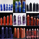 Crystal Healing Obelisk Set For Home Wellness And Balance