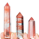Crystal Healing Obelisk Set For Home Wellness And Balance