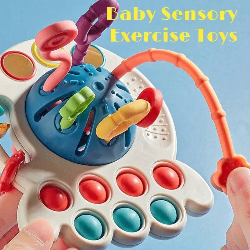 Montessori Sensory Development Toy Set For Kids Ages 1 To 3