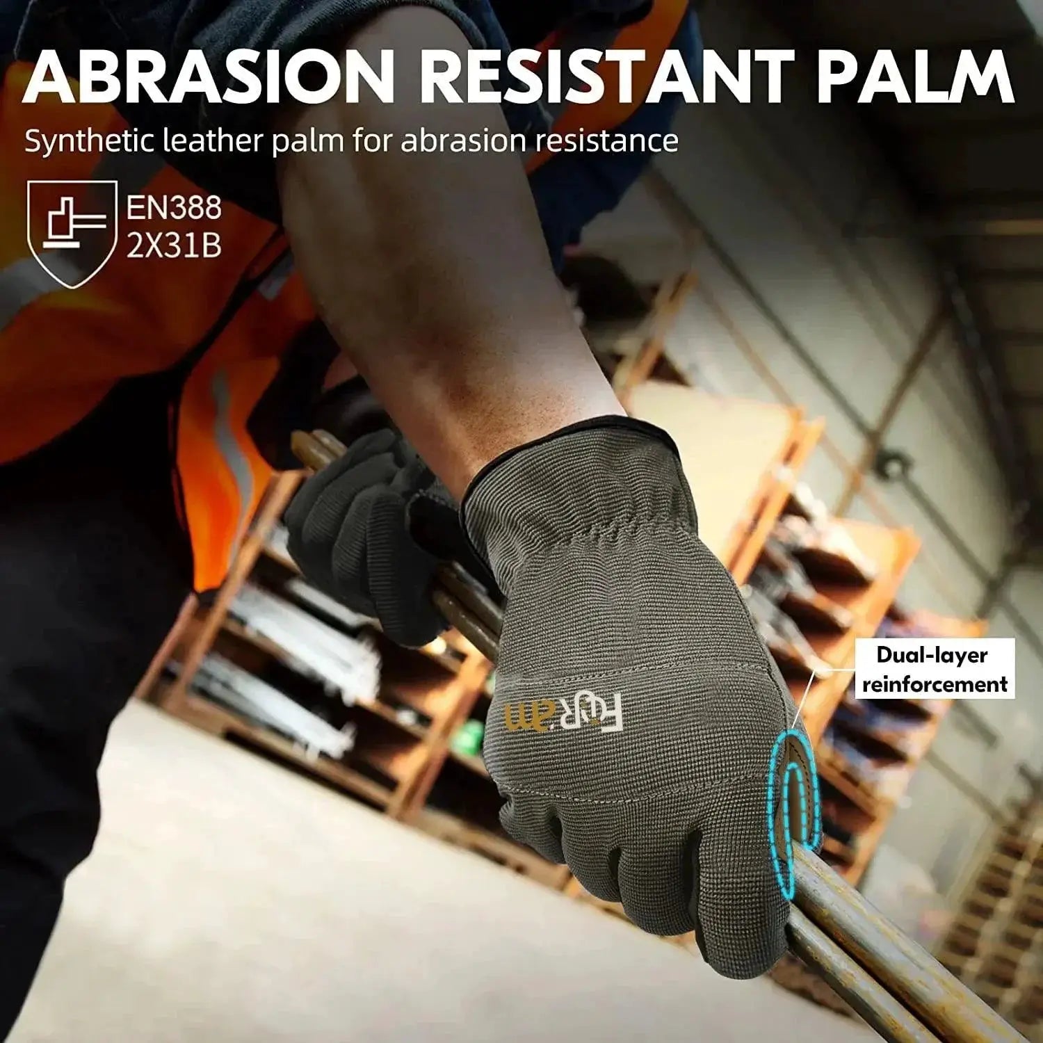 Touch Screen Unisex Work Gloves Durable High Performance