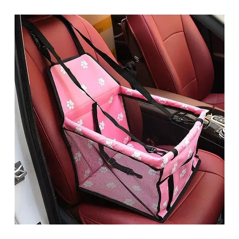 Pet Mesh Car Seat Booster For Small Dogs Travel Comfort
