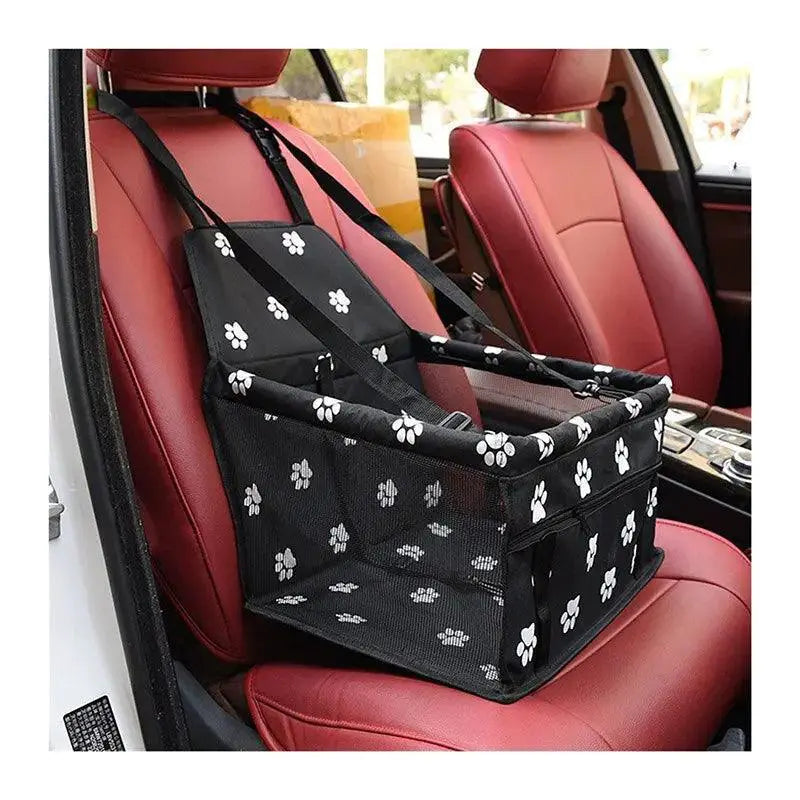 Pet Mesh Car Seat Booster For Small Dogs Travel Comfort