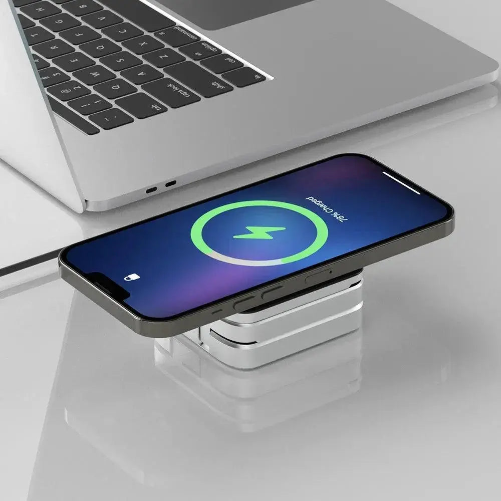 Magnetic Wireless Charger Stand Fast 3 In 1 Station