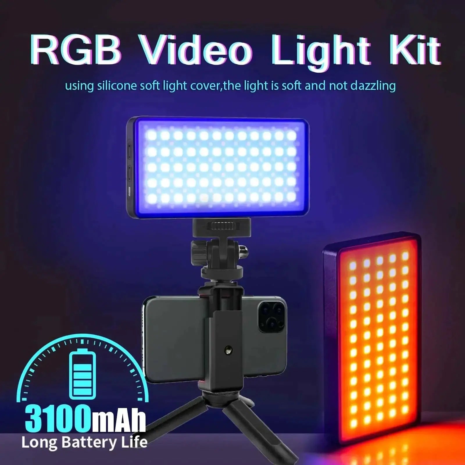 RGB LED Camera Light Panel Ultimate Lighting Solution