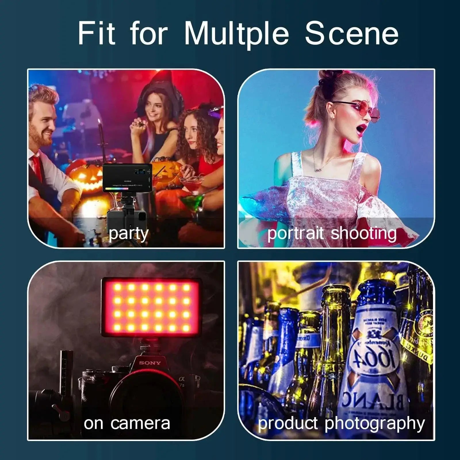 RGB LED Camera Light Panel Ultimate Lighting Solution