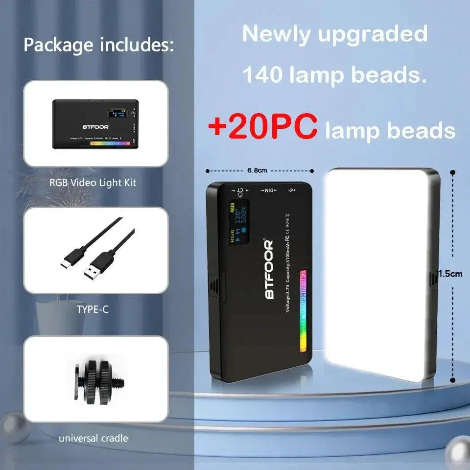 RGB LED Camera Light Panel Ultimate Lighting Solution
