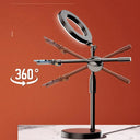 Professional LED Ring Light with Adjustable Phone Holder