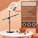 Professional LED Ring Light with Adjustable Phone Holder