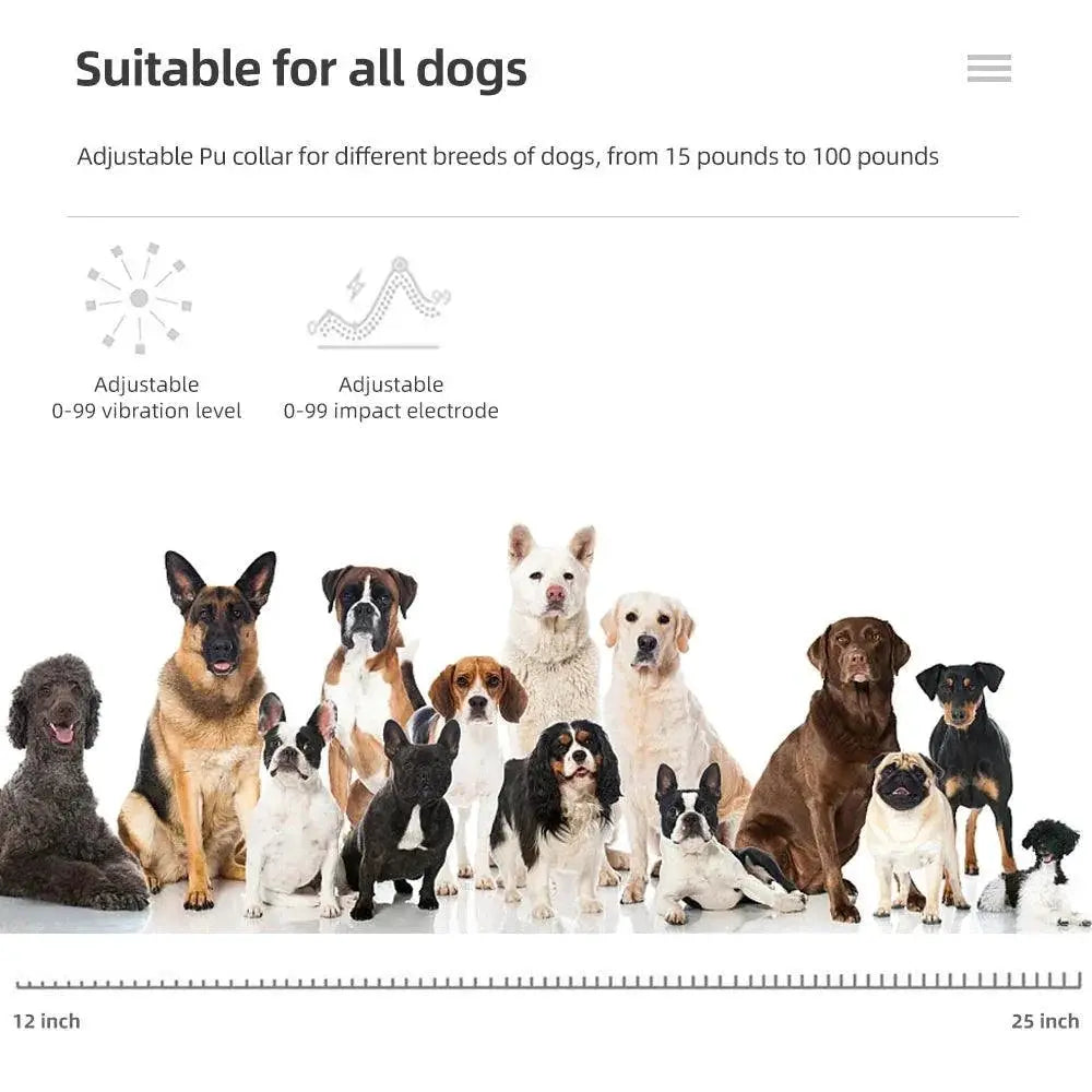 Waterproof Dog Training Collar Advanced Shock And Vibration