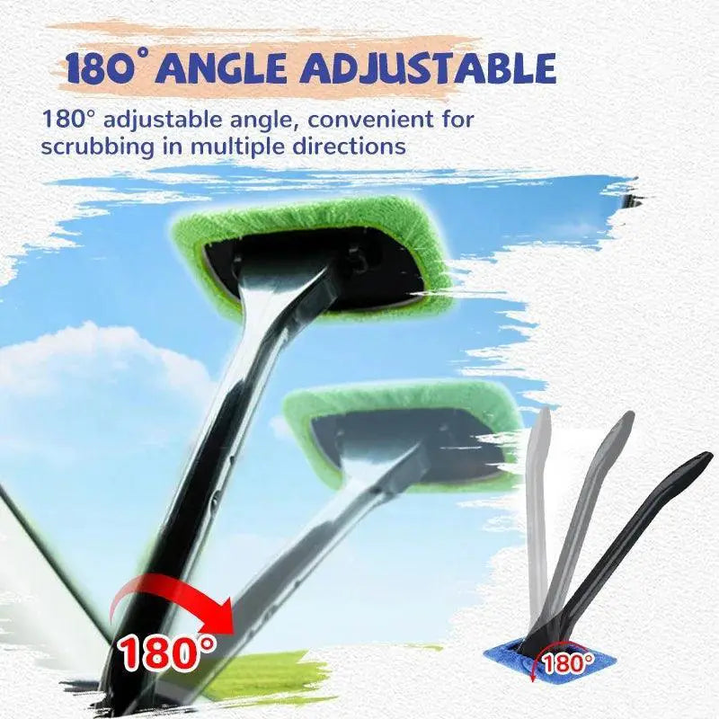 Car Window Cleaner Kit Efficient Auto Glass Cleaning Tool