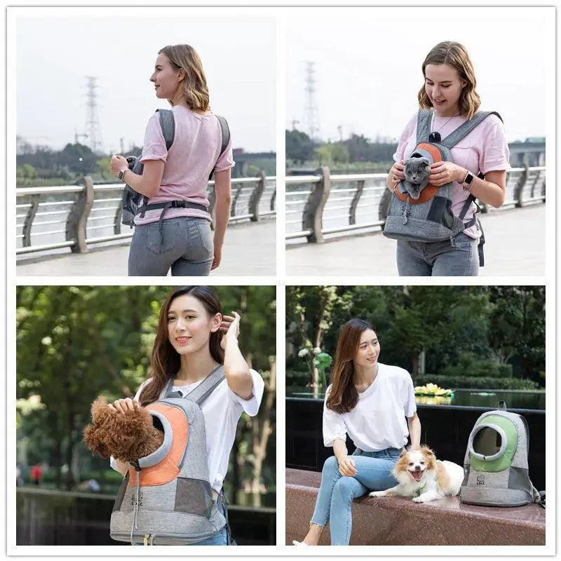 TrailPaw Camouflage Dog Carrier Backpack for Small Pets