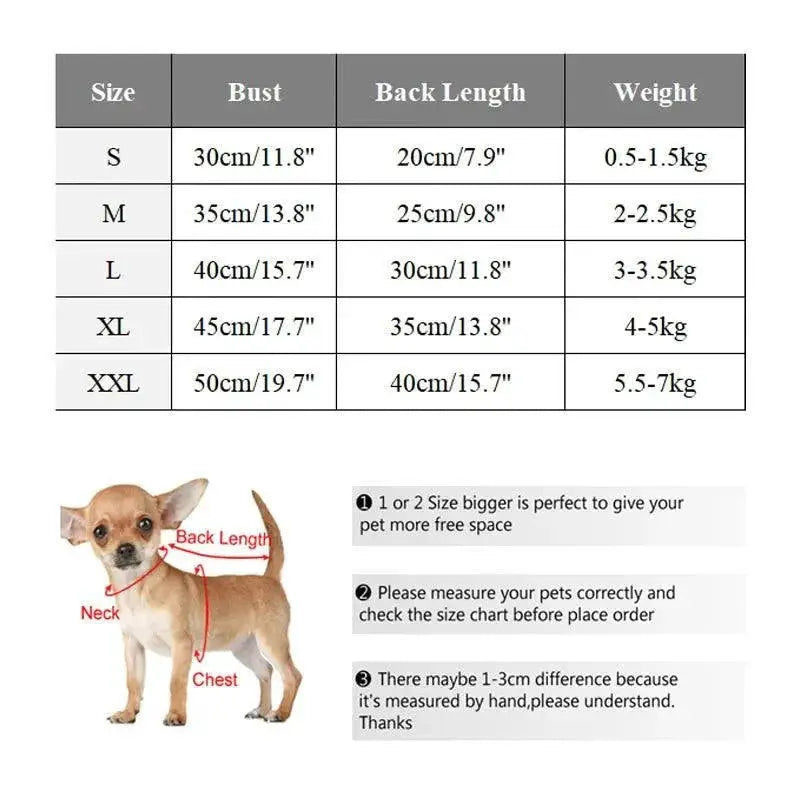 Cozy Plush Dog Sweater For Small Dogs Warm Winter Coat