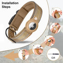 AirTag GPS Dog Collar for Tracking Daily