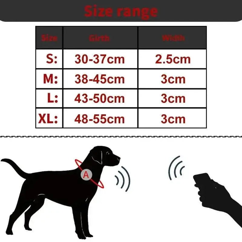 Anti Lost Dog Collar With AirTag Waterproof Reflective