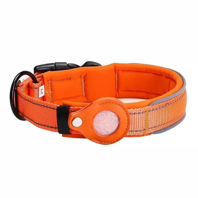 Anti Lost Dog Collar With AirTag Waterproof Reflective