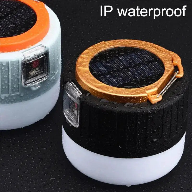 Solar LED Camping Lanterns Rechargeable Outdoor Lighting