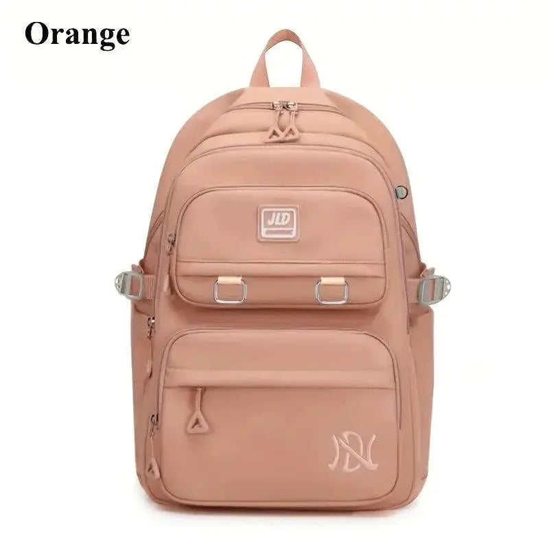 Waterproof Nylon Backpack for Students and Travelers
