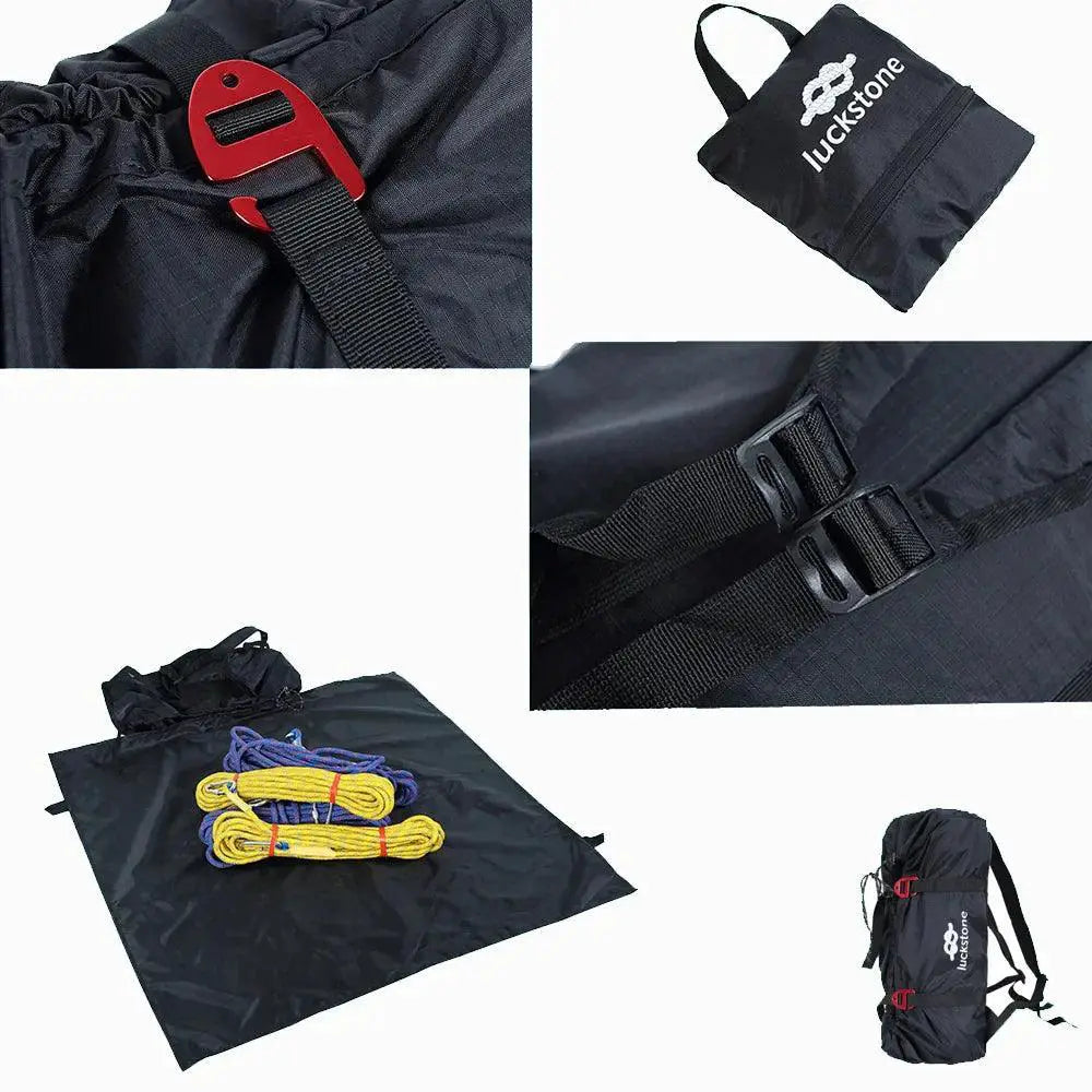 Waterproof Rock Climbing Rope Backpack With Ground Mat