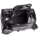 Leather Dog Carrier for Travel Comfort