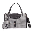 Leather Dog Carrier for Travel Comfort