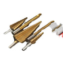 Durable Step Drill Set for Woodworking