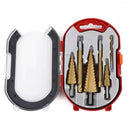 Durable Step Drill Set for Woodworking