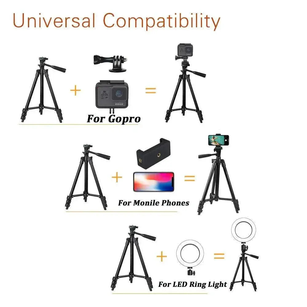 Aluminum Phone Tripod Stand For Stunning Shots Anywhere