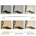 Dimmable USB Ring Light With Adjustable Tripod Stand