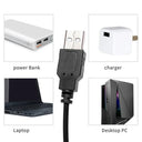 Dimmable USB Ring Light With Adjustable Tripod Stand