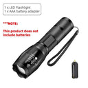 LED Camping Torch Adjustable Brightness Waterproof
