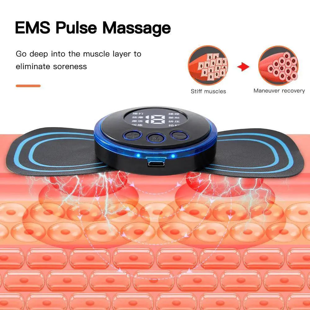 Neck Massager With EMS Technology For Deep Muscle Relief