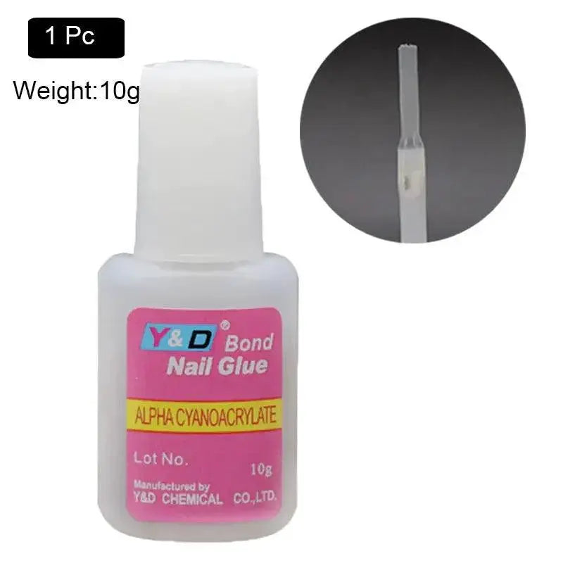 Quick Dry Nail Glue Strong Adhesion For Nail Art Success