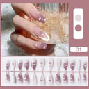 Press On Nails for Women Summer Glam