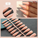 Press On Nails for Women Summer Glam