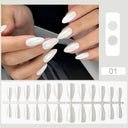 Press On Nails for Women Summer Glam
