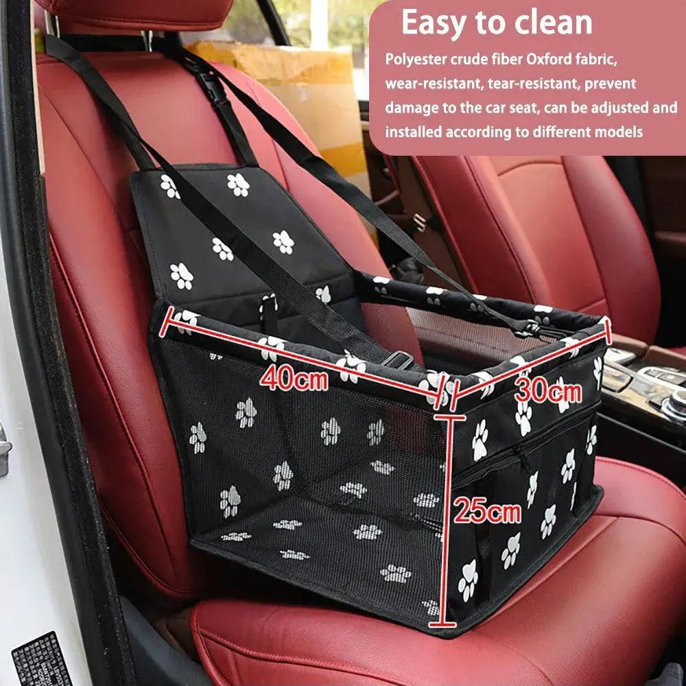 Pet Car Carrier Seat Bag for Dogs and Cats Travel Safety