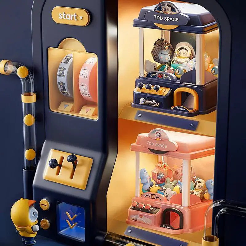 Interactive Doll Claw Catch Game Machine Kids Gift