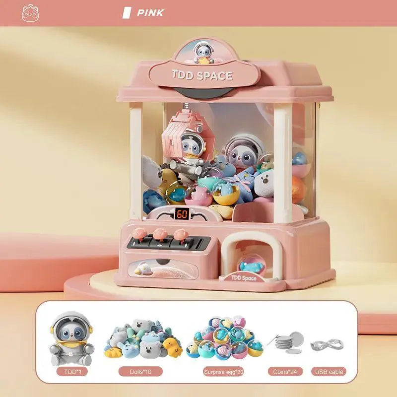 Interactive Doll Claw Catch Game Machine Kids Gift