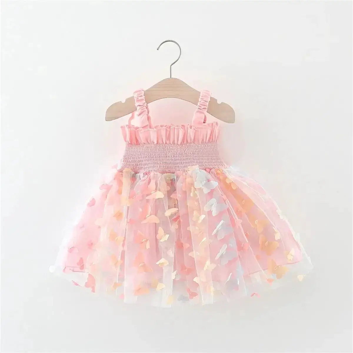 Enchanted Fairy Princess Butterfly Party Dress For Girls