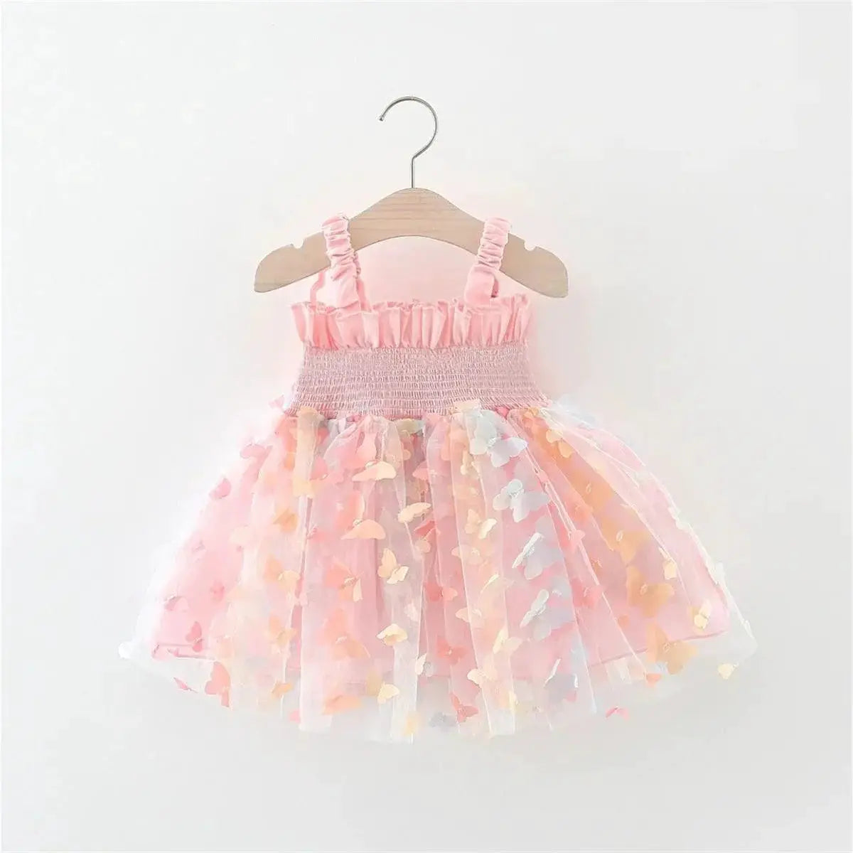 Enchanted Fairy Princess Butterfly Party Dress For Girls