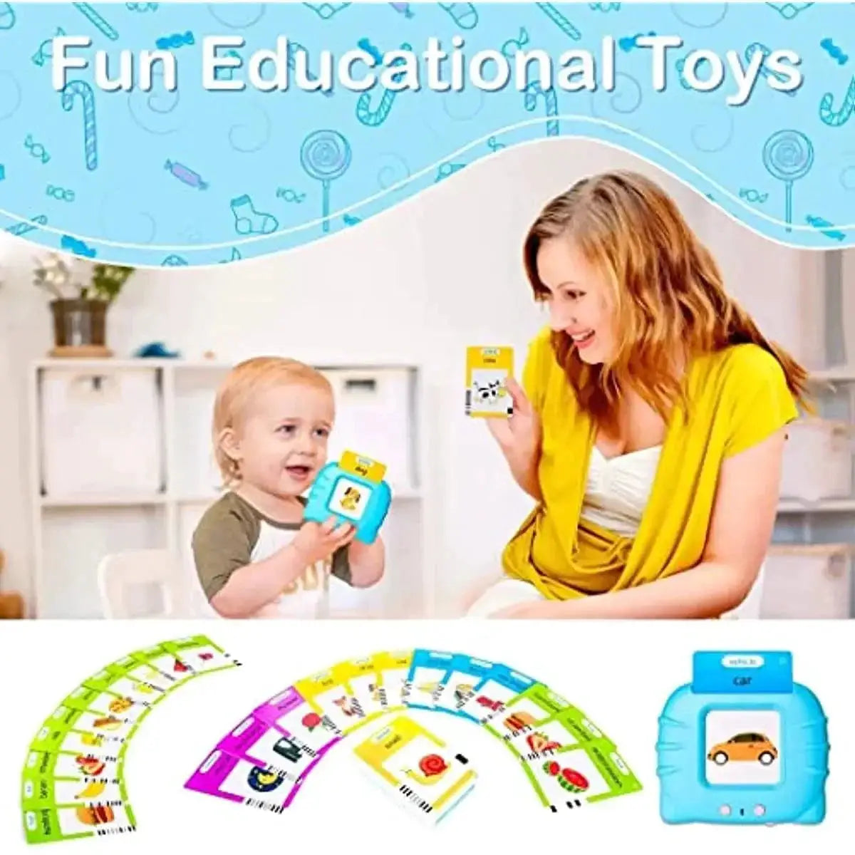 Talking Flash Cards Educational Learning Machine For Kids