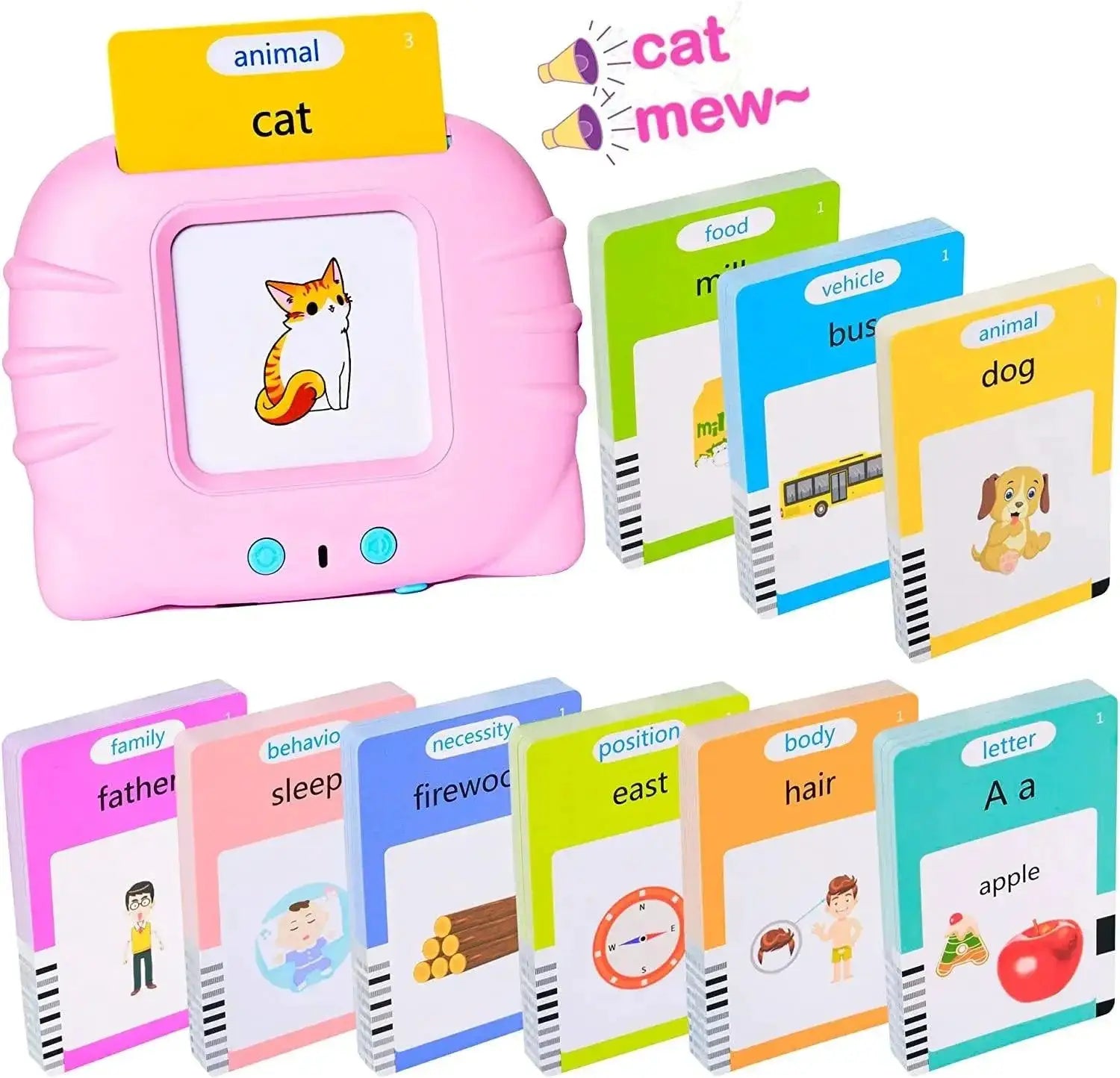 Talking Flash Cards Educational Learning Machine For Kids