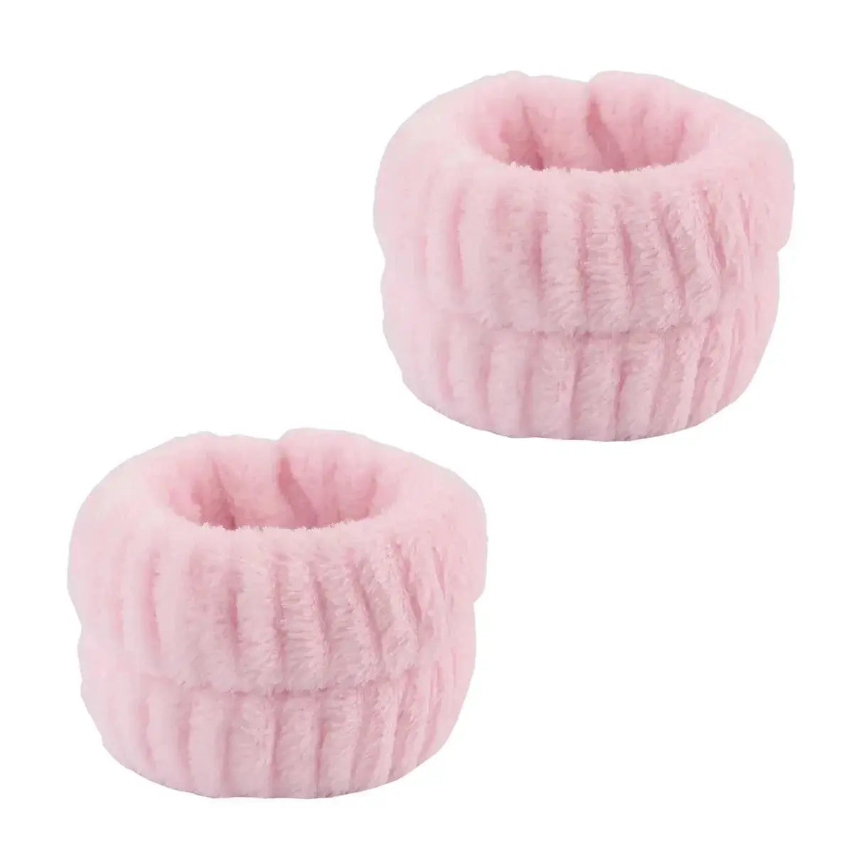 Coral Fleece Headband Set Waterproof Hair Bands For Women
