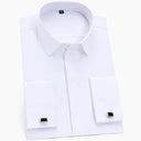 Mens French Cuff Shirt For Office Attire