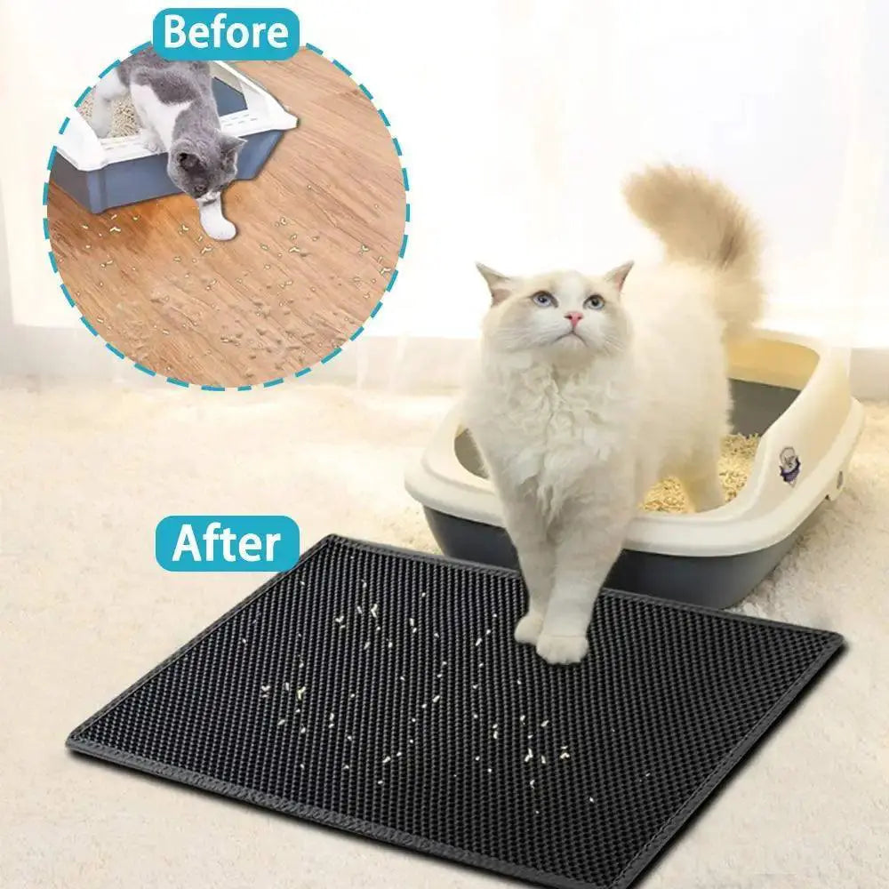 Honeycomb Cat Litter Mat Clean Paws Clean Floors Solution