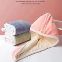 Ultra Absorbent Hair Towel Cap Quick Dry