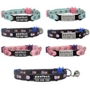 Adjustable Safety Breakaway Collar With Engraving For Pets
