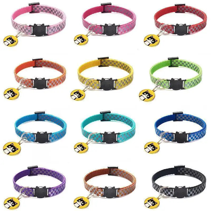 Adjustable Safety Breakaway Collar With Engraving For Pets