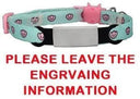 Adjustable Safety Breakaway Collar With Engraving For Pets